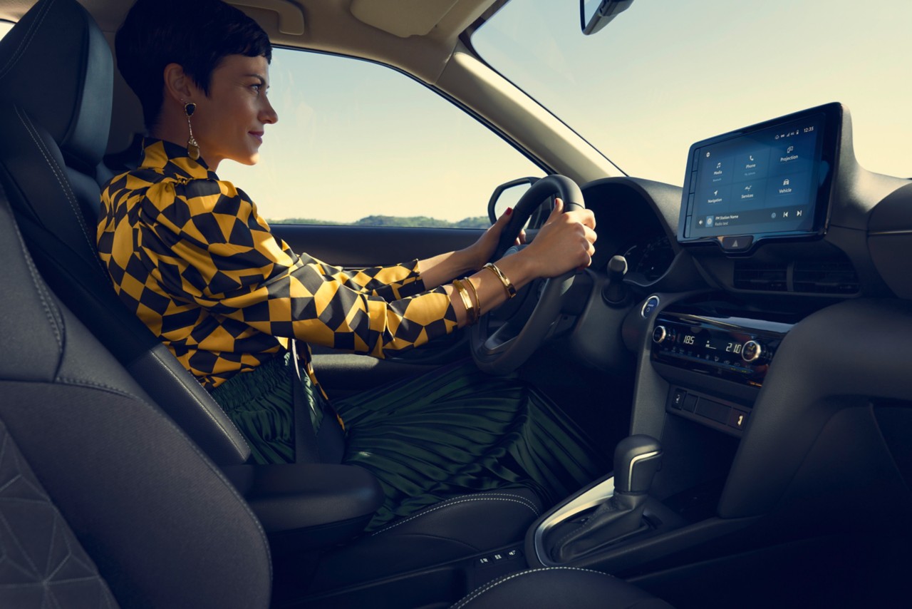 Toyota Corolla Hatchback dashboard close up