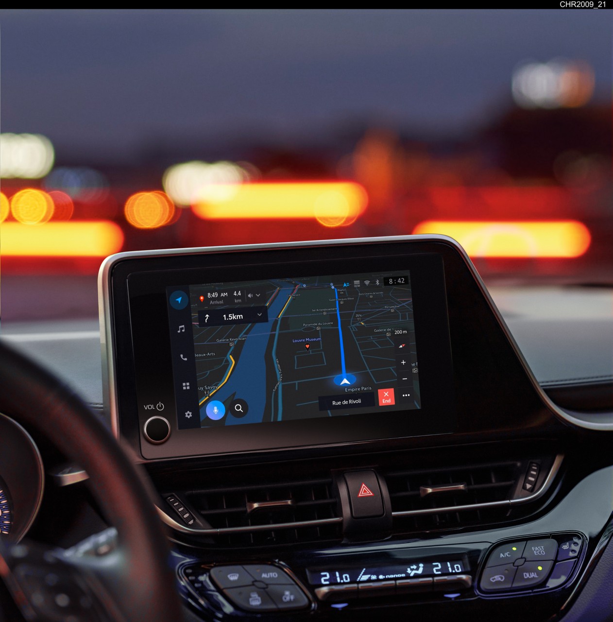 Toyota Corolla Hatchback front interior